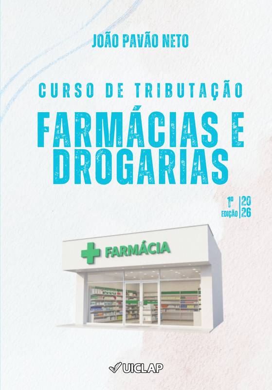 Capa do livro Curso de Tributação — Farmácias e Drogarias