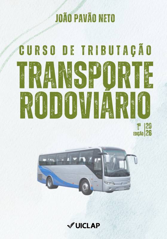 Capa do livro Curso de Tributação — Transporte Rodoviário