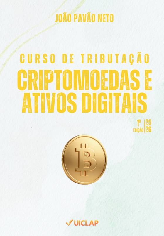 Capa do livro Curso de Tributação — Criptomoedas e Ativos Digitais