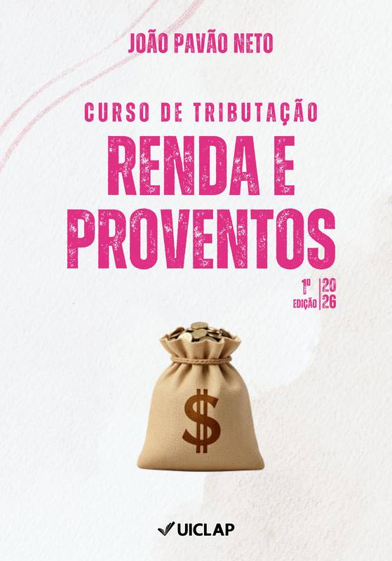 Capa do livro Curso de Tributação — Renda e Proventos