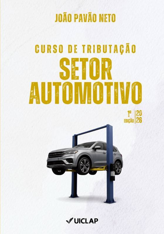 Capa do livro Curso de Tributação — Setor Automotivo